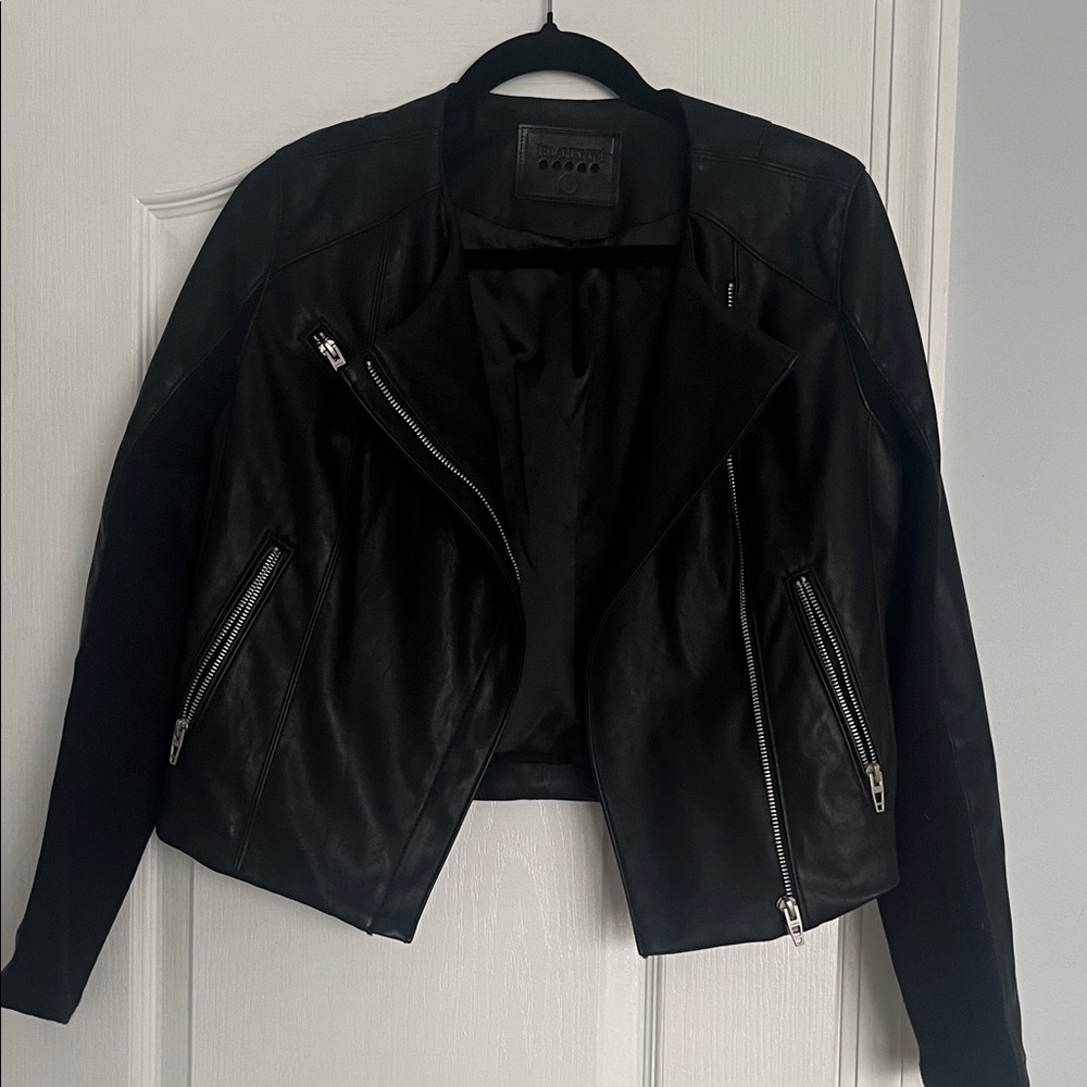 Blank NYC Black Leather Jacket